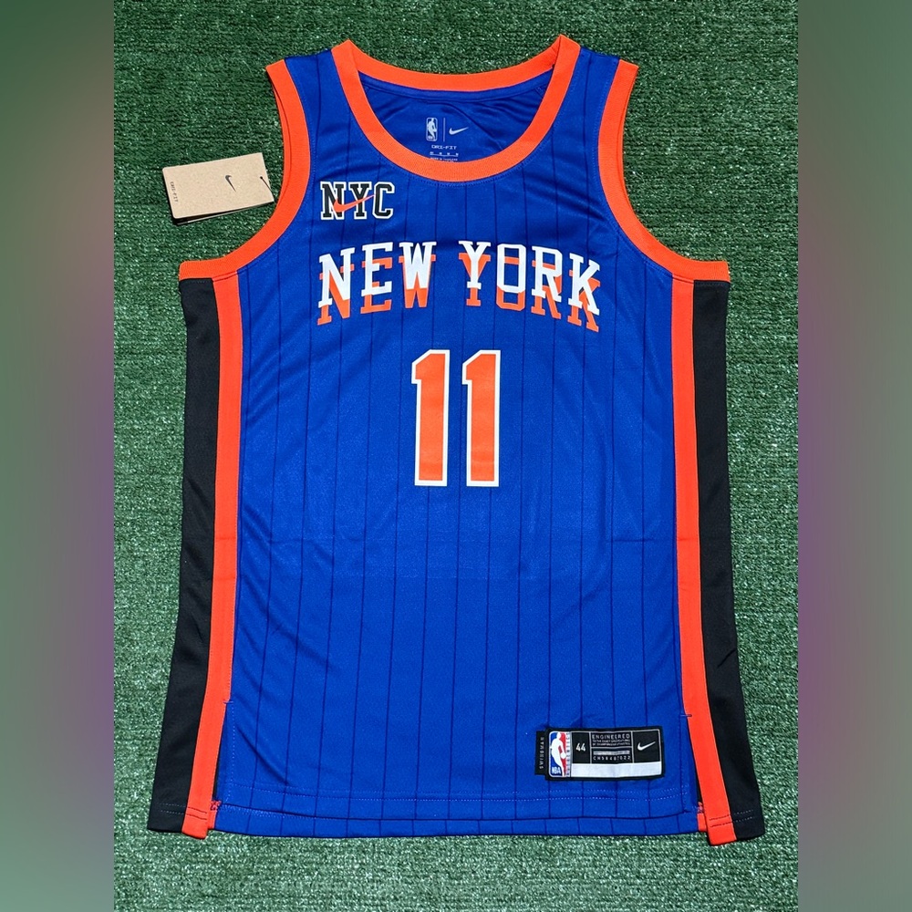 Jalen Brunson New York Knicks 2023-24 Nike City Edition Jersey Size S-XXL